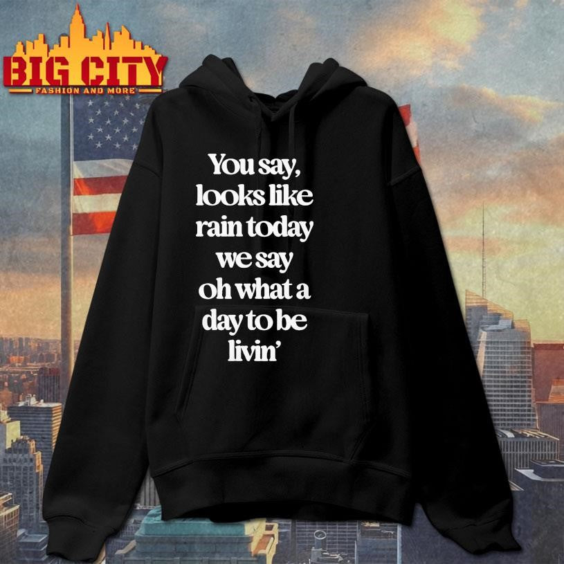 Goose The Band You Say Looks Like Rain Today Shirt