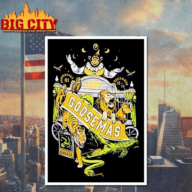 Goosemas Providence RI December 12-13 2025 Event Shirt