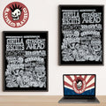 Gorilla Biscuits X Straight Ahead NYHC Brooklyn Monarch 2026 Event Shows Gig Poster Lineup On April 25 26 2026 Poster Canvas