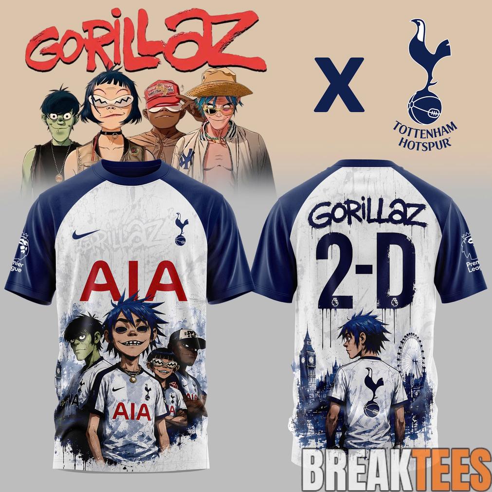 Gorillaz x Tottenham Hotspur Stadium 2026 Edition Shirt