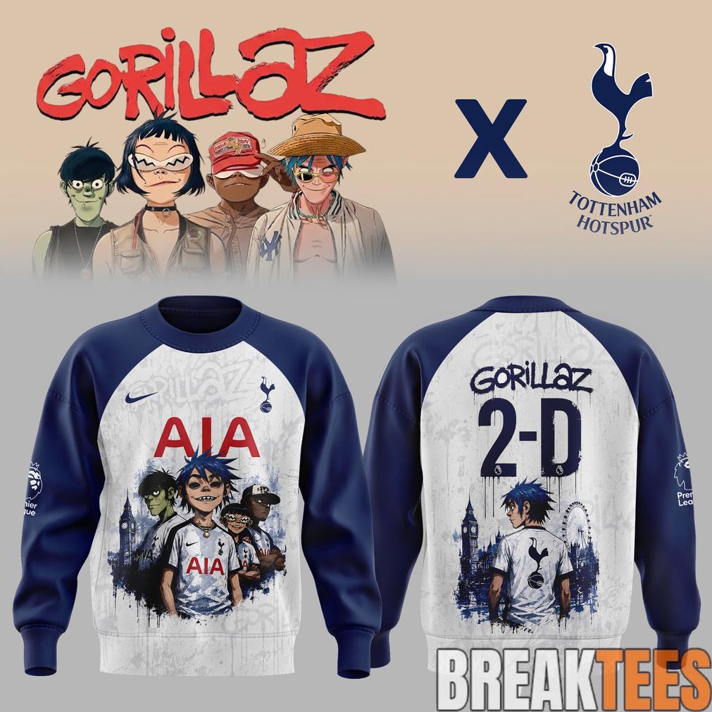 Gorillaz x Tottenham Hotspur Stadium 2026 Edition Sweatshirt