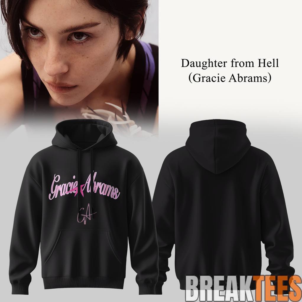 Gracie Abrams Daughter from Hell Signature Special Hoodie