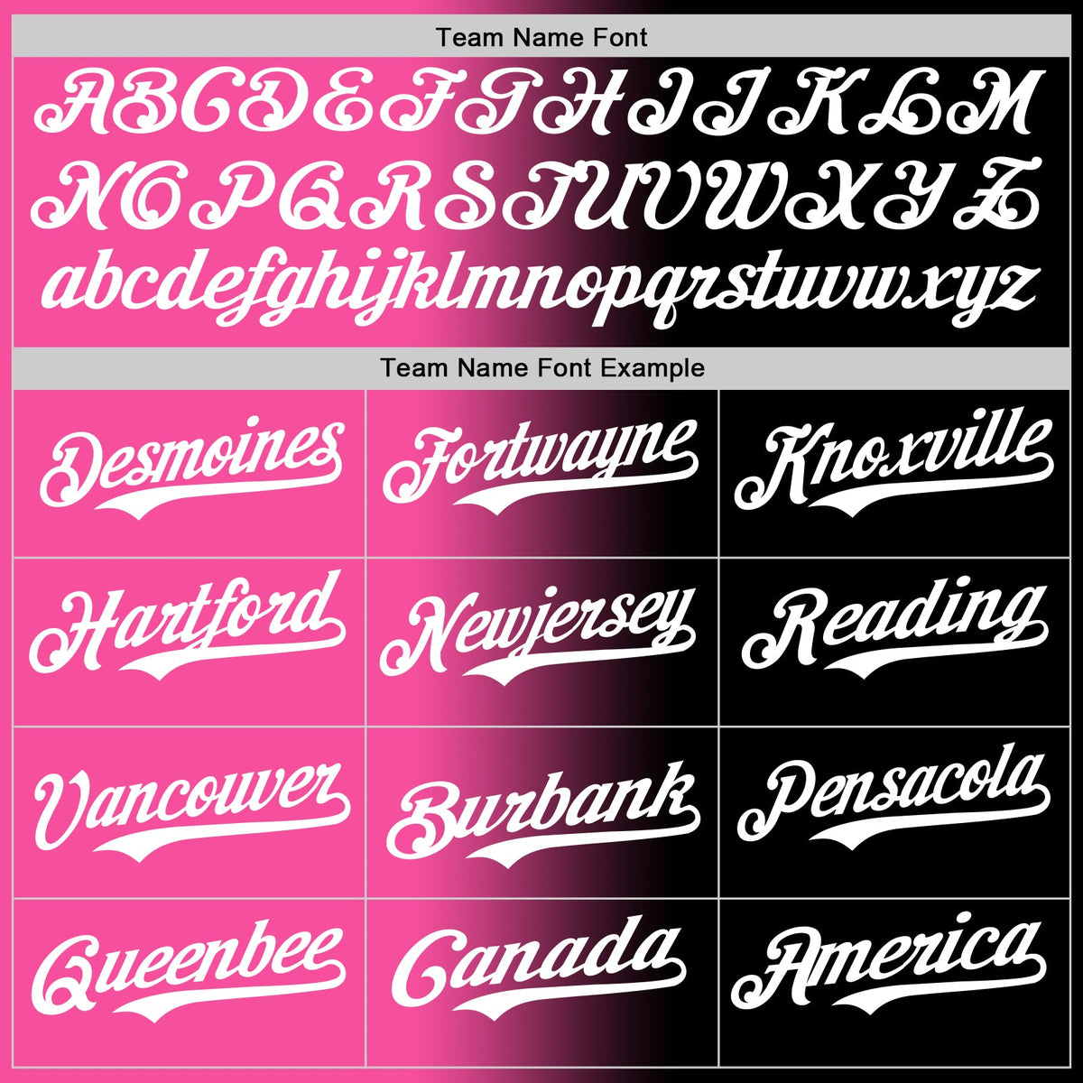Custom Black White-Pink Authentic Gradient Fashion Baseball Jersey