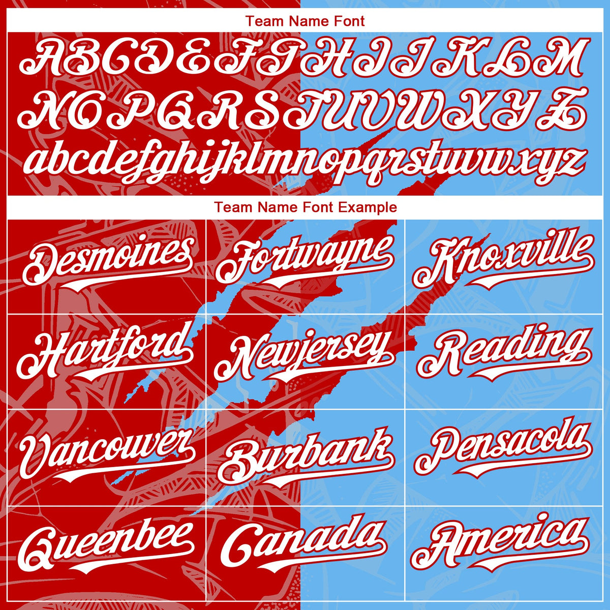 Custom Graffiti Pattern White Sky Blue-Red 3D Scratch Authentic Baseball Jersey