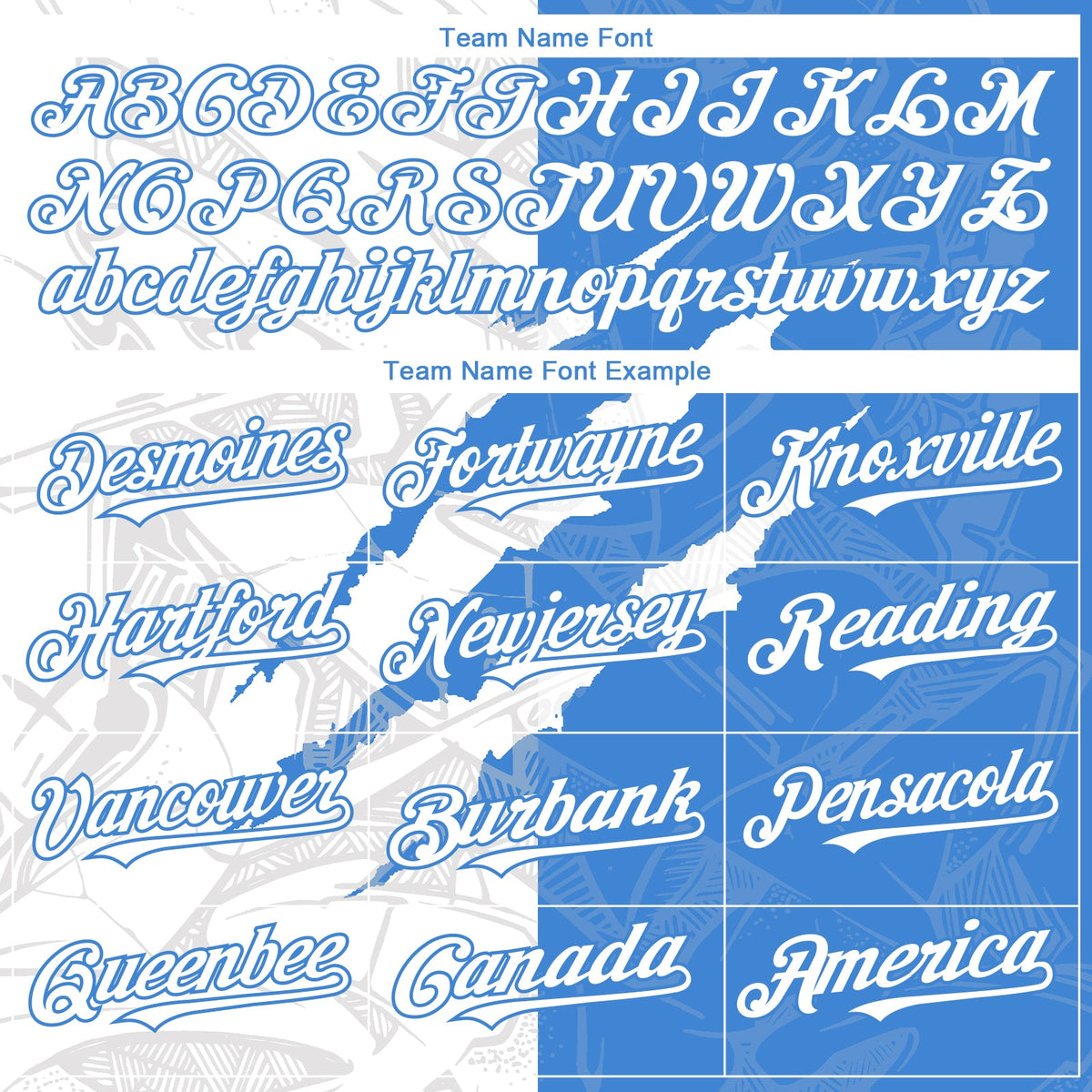 Custom Graffiti Pattern White-Electric Blue 3D Scratch Authentic Baseball Jersey