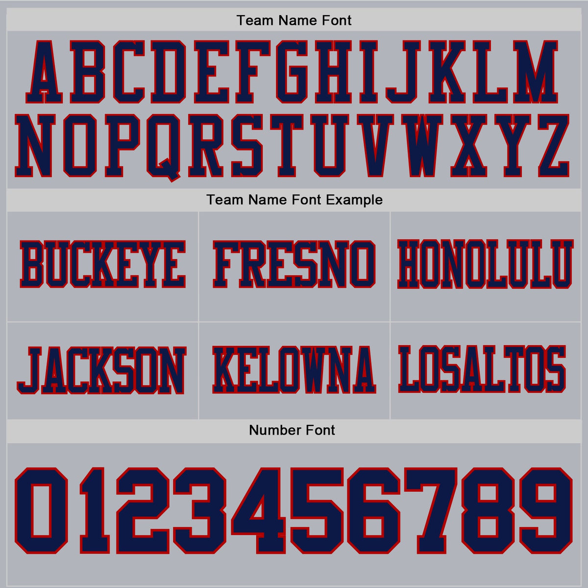 Custom Gray Navy-Red Authentic Football Jersey
