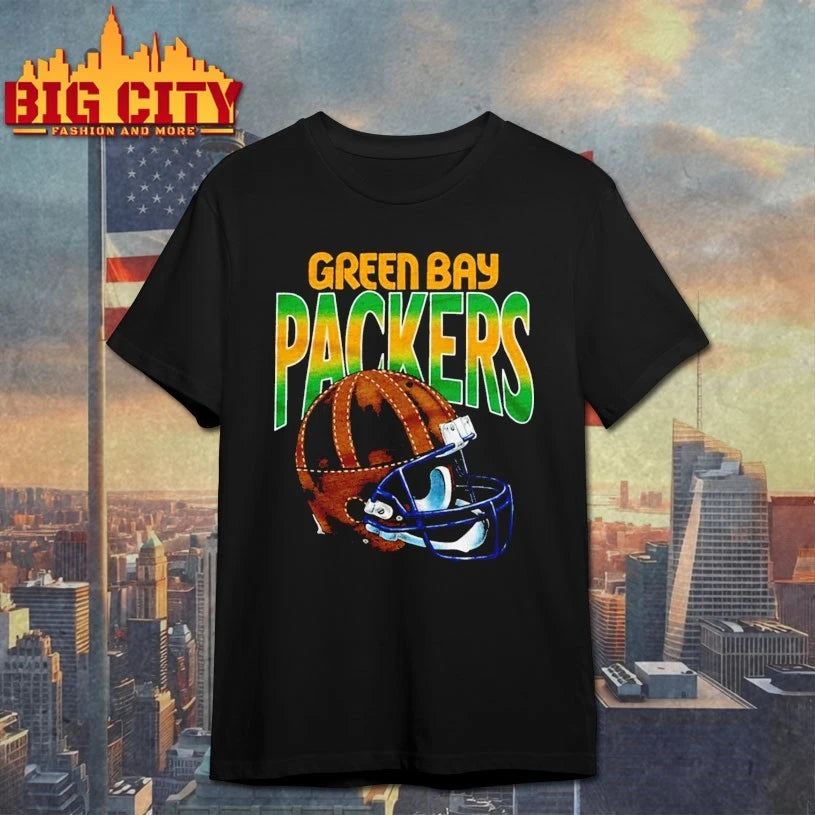 Green Bay Packers Gradient Alt Helmet Shirt