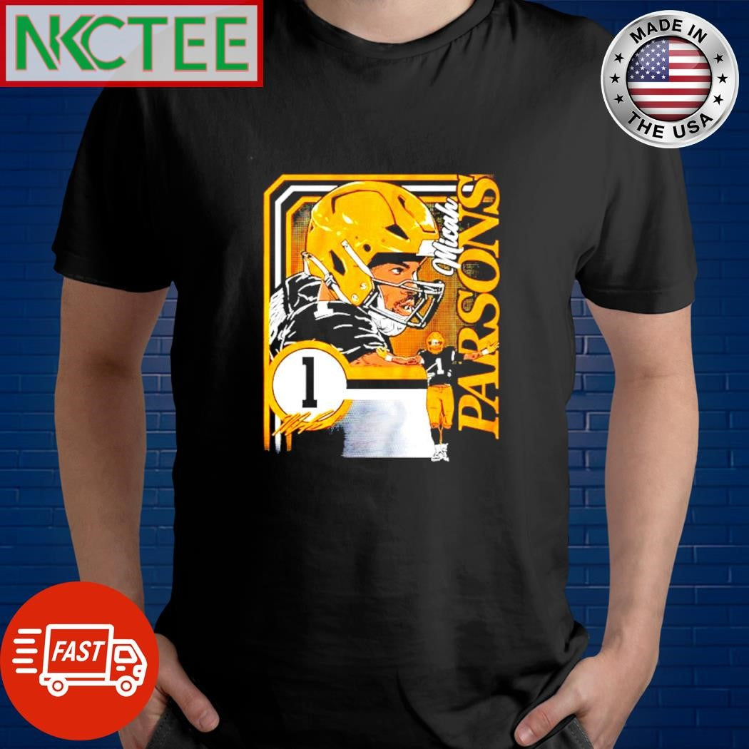 Green Bay Packers Micah Parsons Collage Frame 1 signature shirt