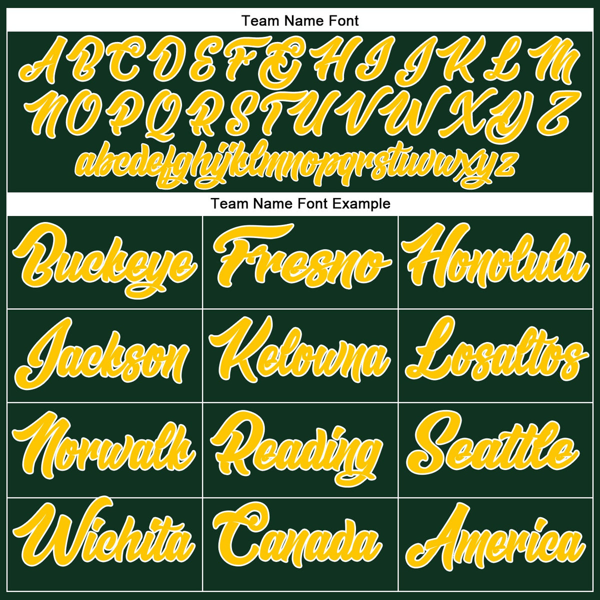 Custom Green Gold-White Authentic Baseball Jersey