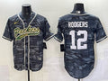 Green Bay Packers #12 Aaron Rodgers Packers Collaboration Style 1