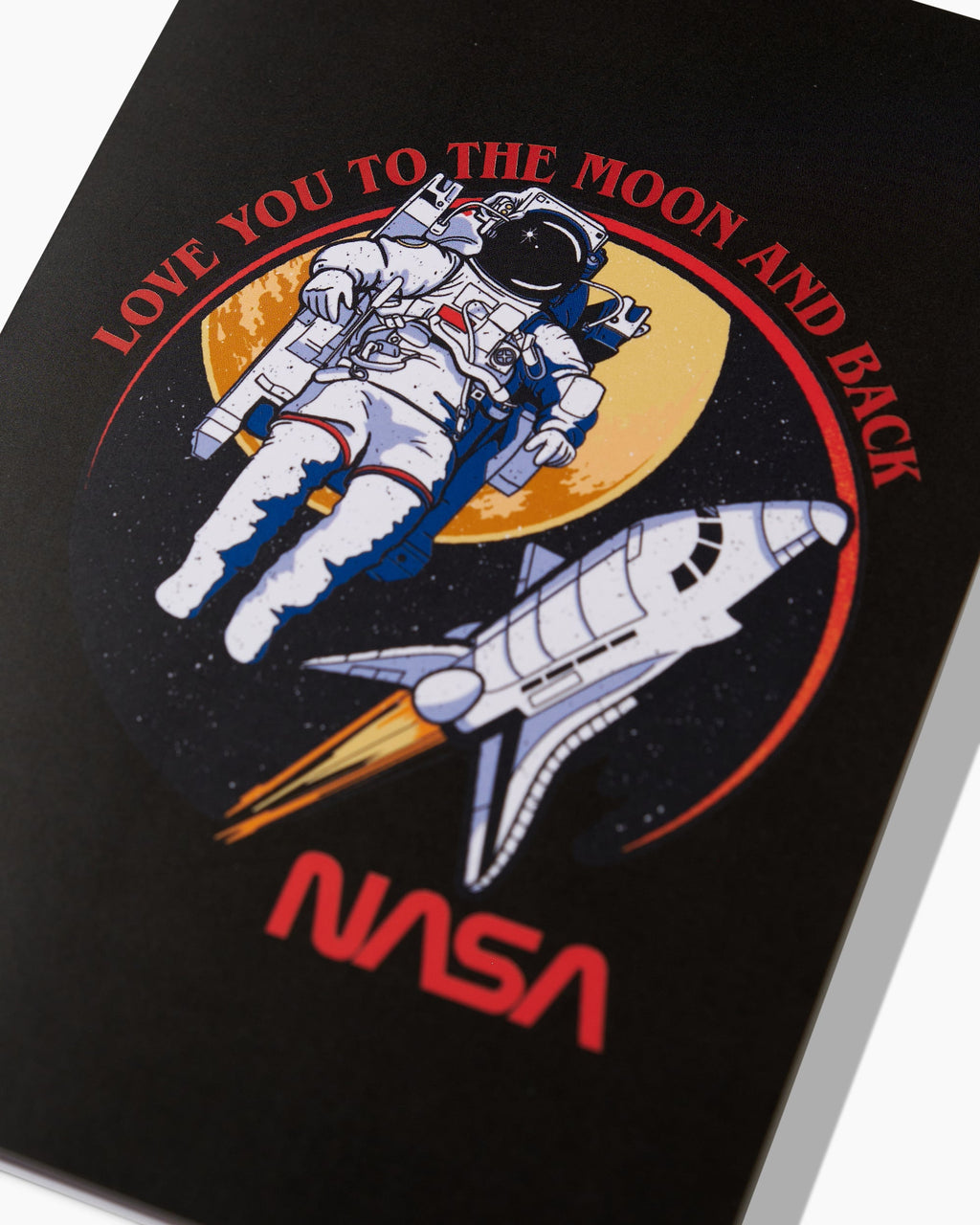 NASA Love You To The Moon Greeting Card