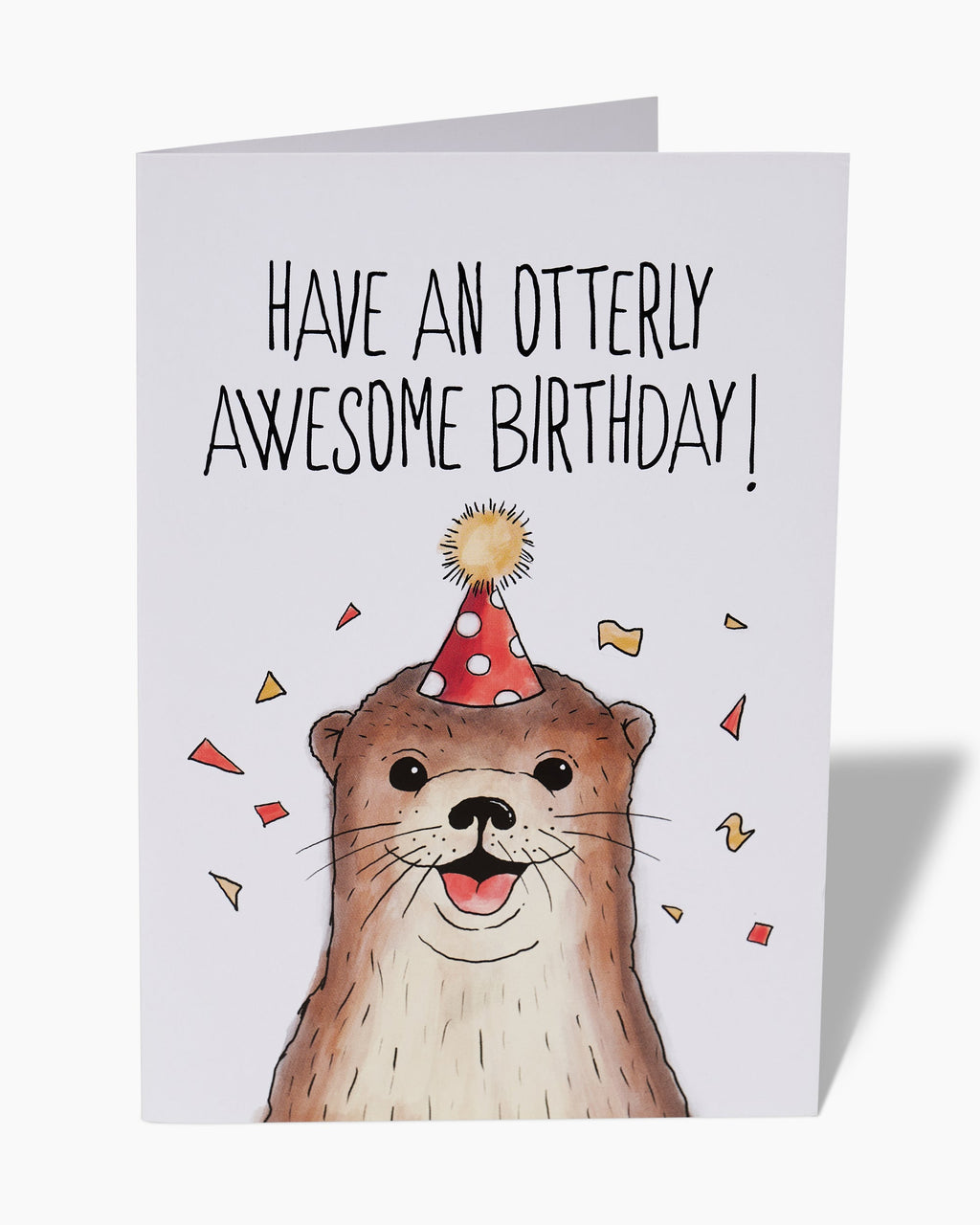 Otterly Awesome Greeting Card