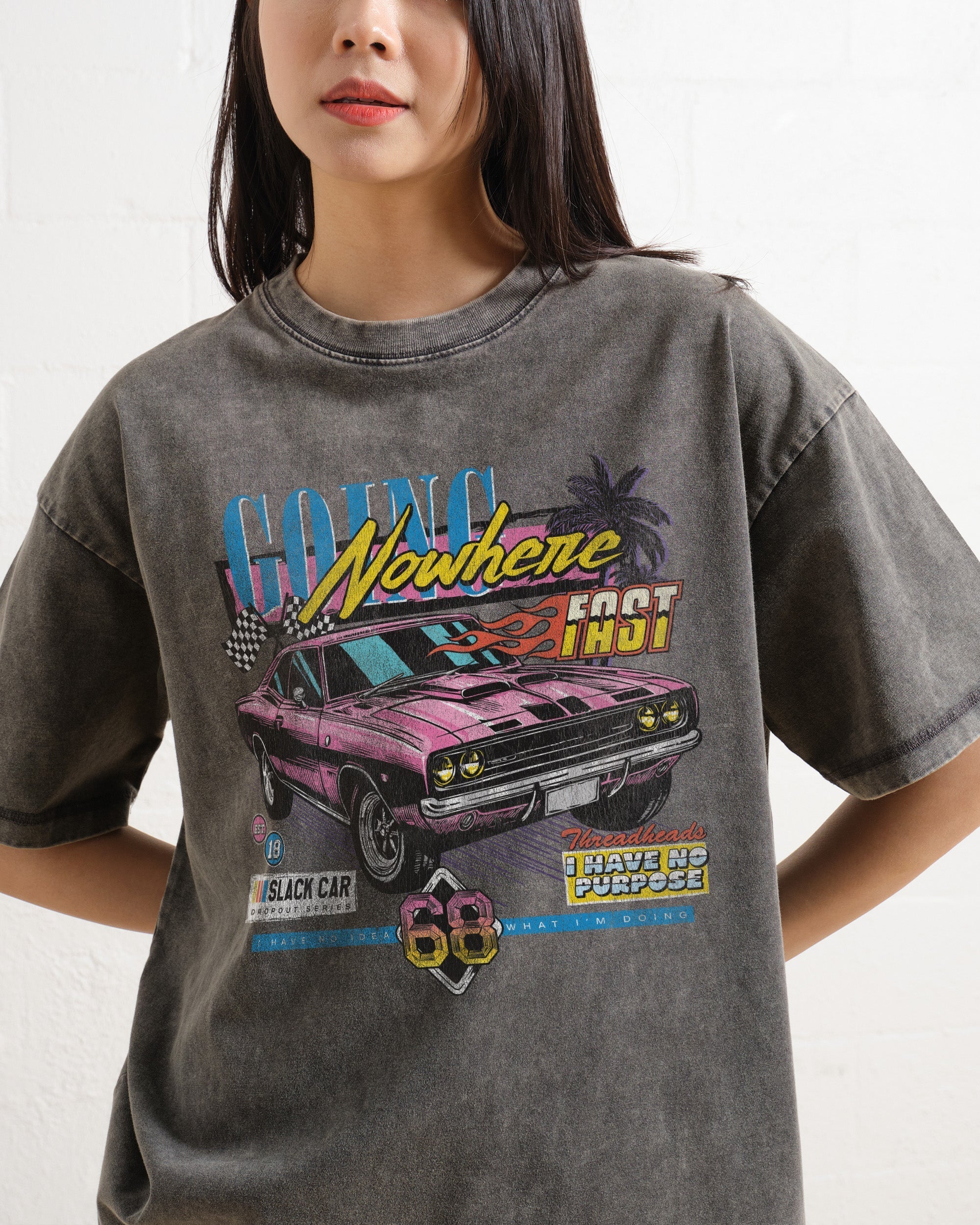 Going Nowhere Fast Oversized Tee