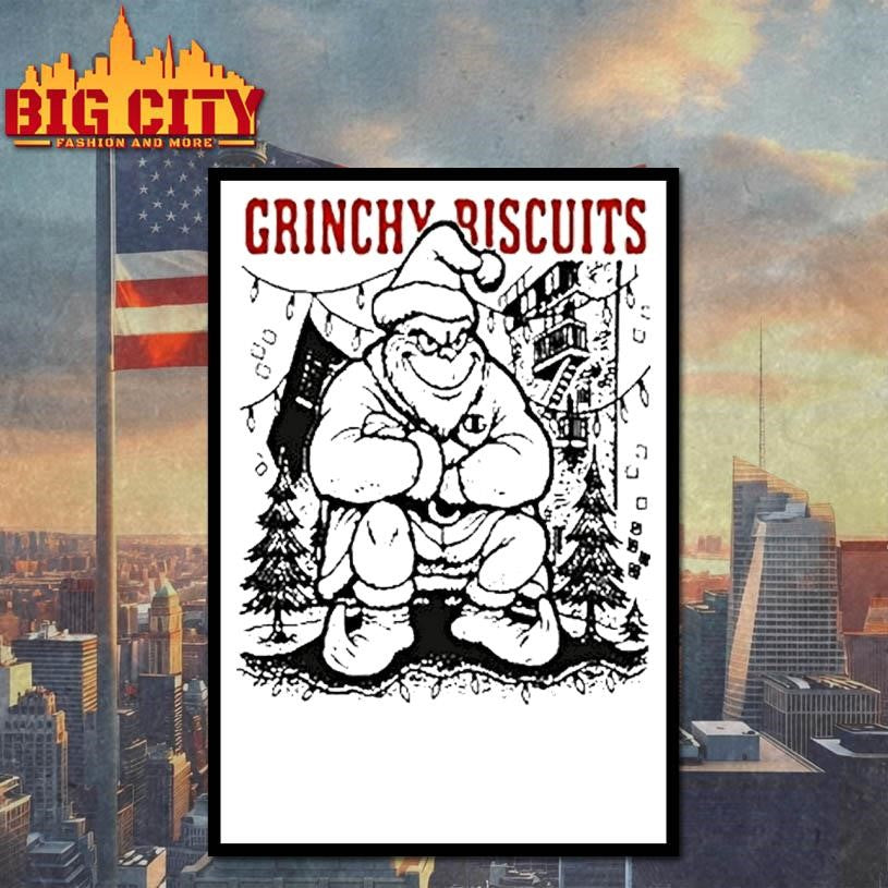 Grinch Riscuits Christmas Tour 2025 Shirt
