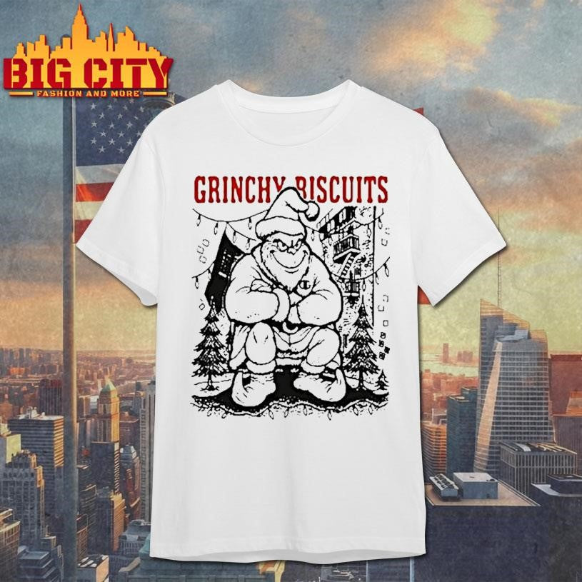 Grinch Riscuits Christmas Tour 2025 Shirt