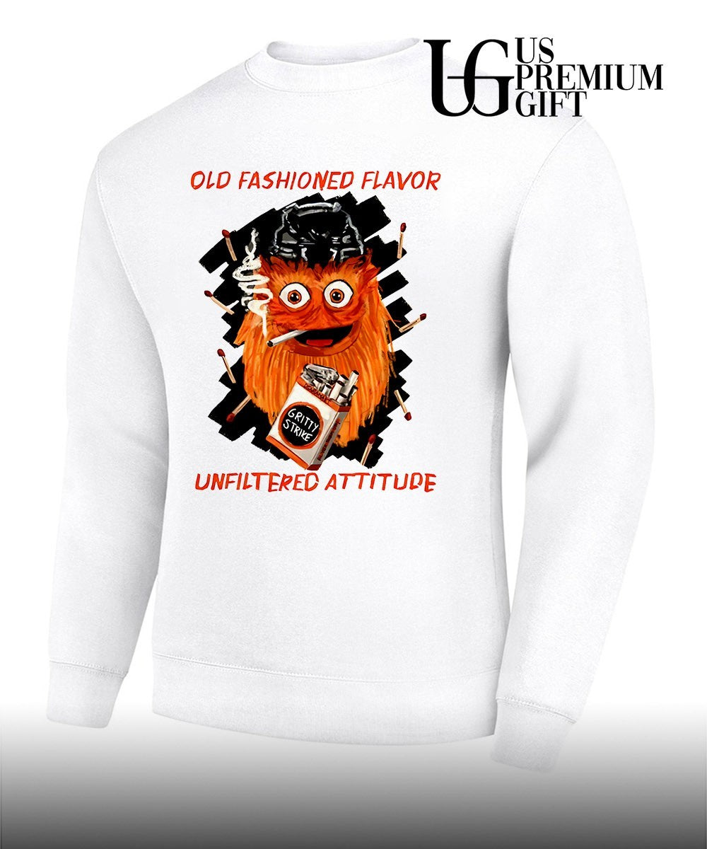 Gritty Philadelphia Flyers old fashioned flavor unfiltered attitude shirt
