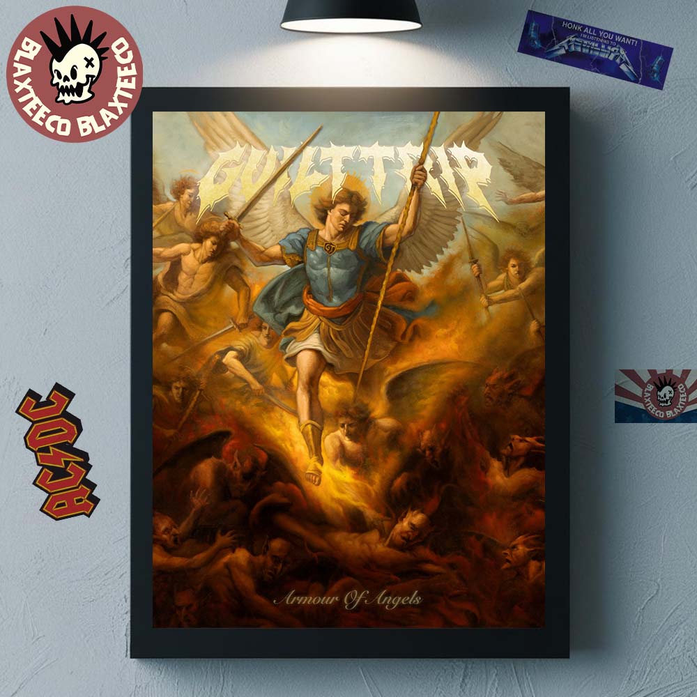 Guilt Trip Armour Of Angels Album Cover Art Home Decor Poster Canvas