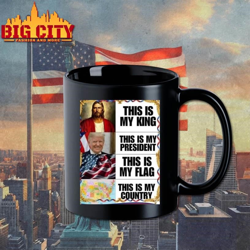 Gunther Eagleman This Is My King President Flag Country Shirt