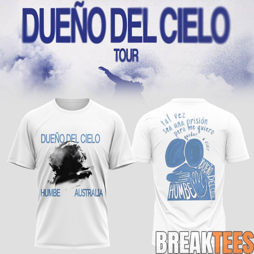 HUMBE DUENO DEL CIELO Tour 2026 Shirt