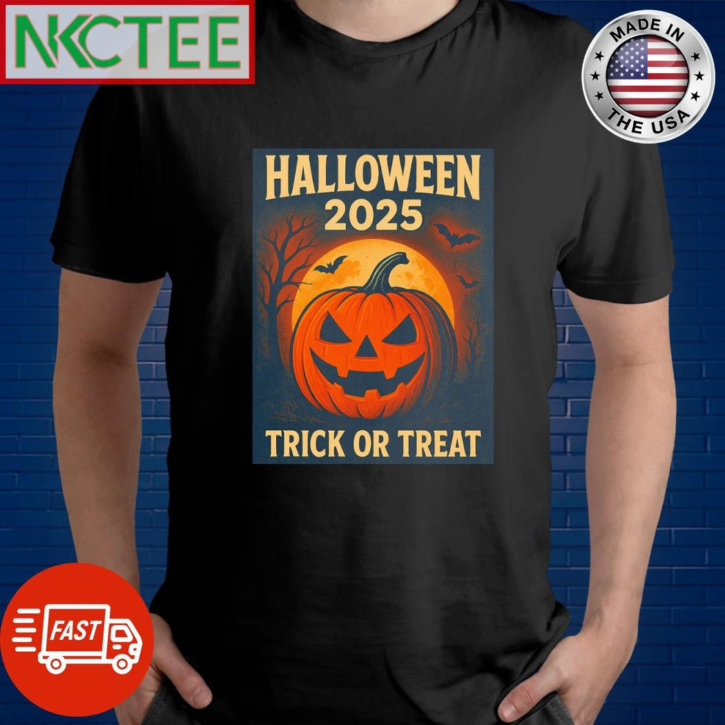 Halloween 2025 trick or treat shirt