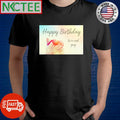 Happy Birthday to a cool guy cat shirt