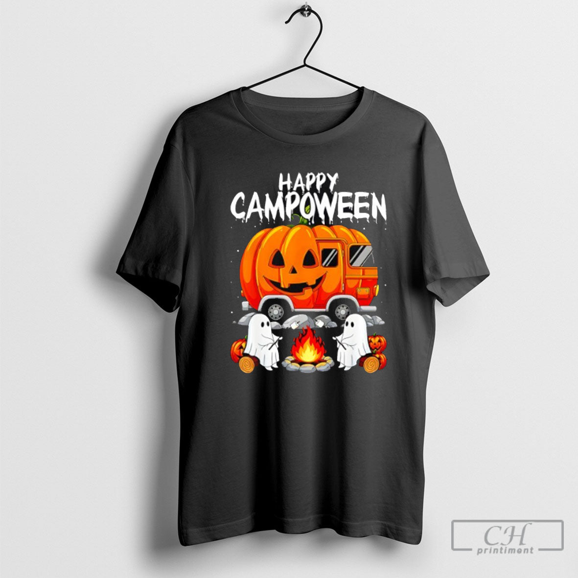 Happy Camp O Ween Halloween Camping Ghosts And Campfires