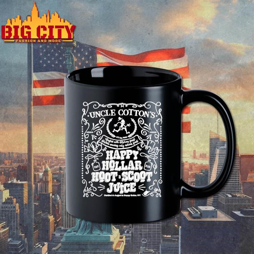 Happy Hollar Happy Hollar Hootscoot Juice Distilled And Jugged In Happy Hollar Wv Shirt