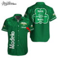 Happy St Patricks Day From Modelo Negra Personalized Hawaiian Shirt