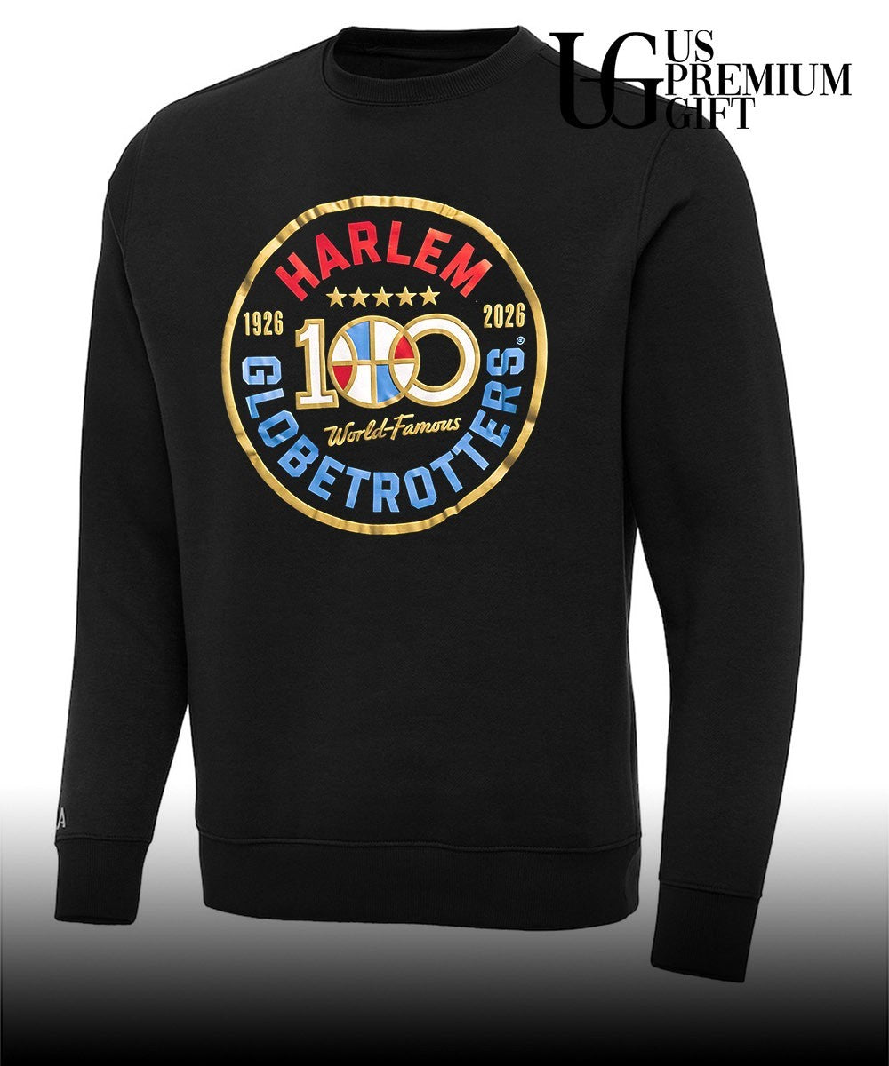 Harlem Globetrotters 100 Years World Famous 1926-2026 logo shirt