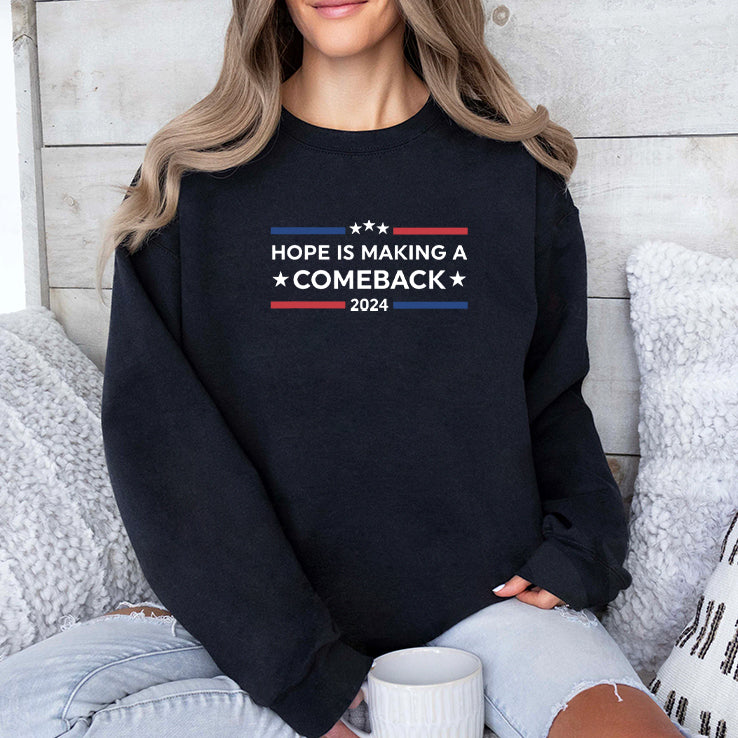 Harris Walz 2024 Hope Is Making A Comeback T Shirt