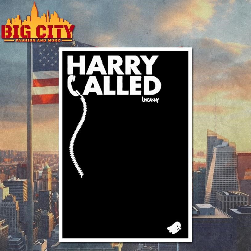 Harry Called Graphic Ghost Phone Receiver Shirt