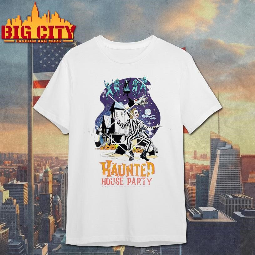 Haunted House Party Beetlejuice Shirt