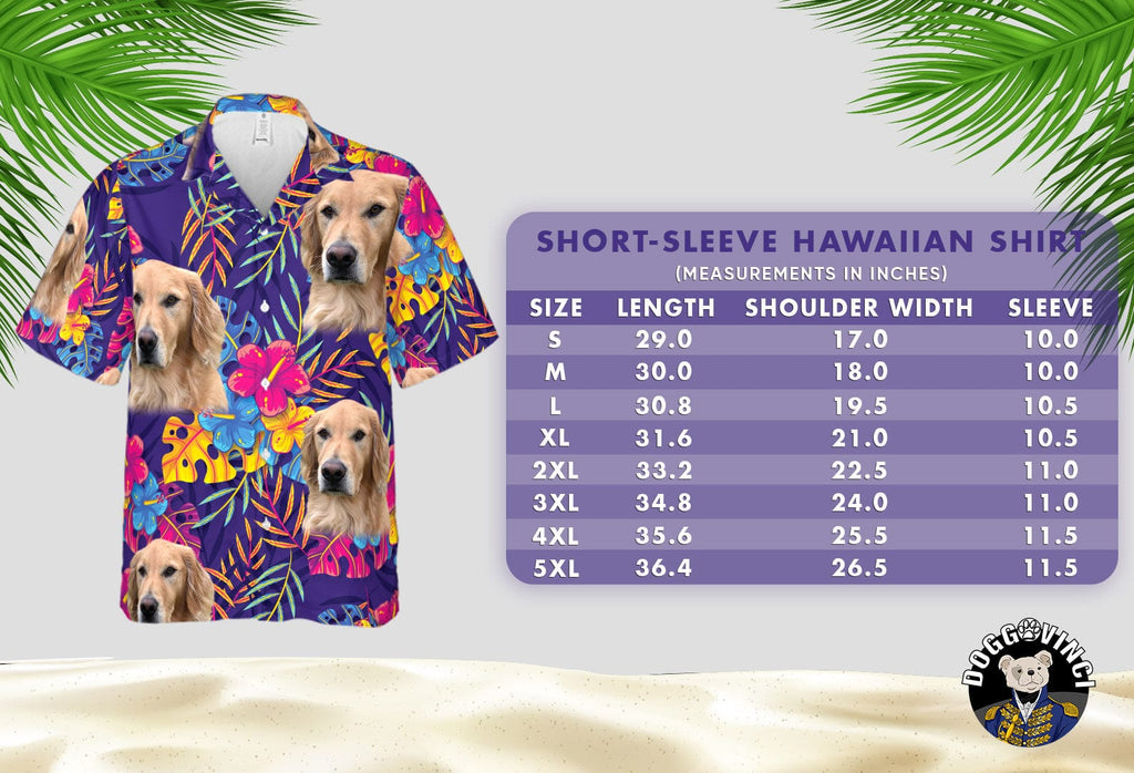 Custom Hawaiian Shirt (The Dogfathers: 1-4 Pets)