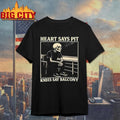 Heart Says Pit Knees Say Balcony Skeleton Chair Shirt