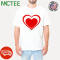 Heart paint shirt