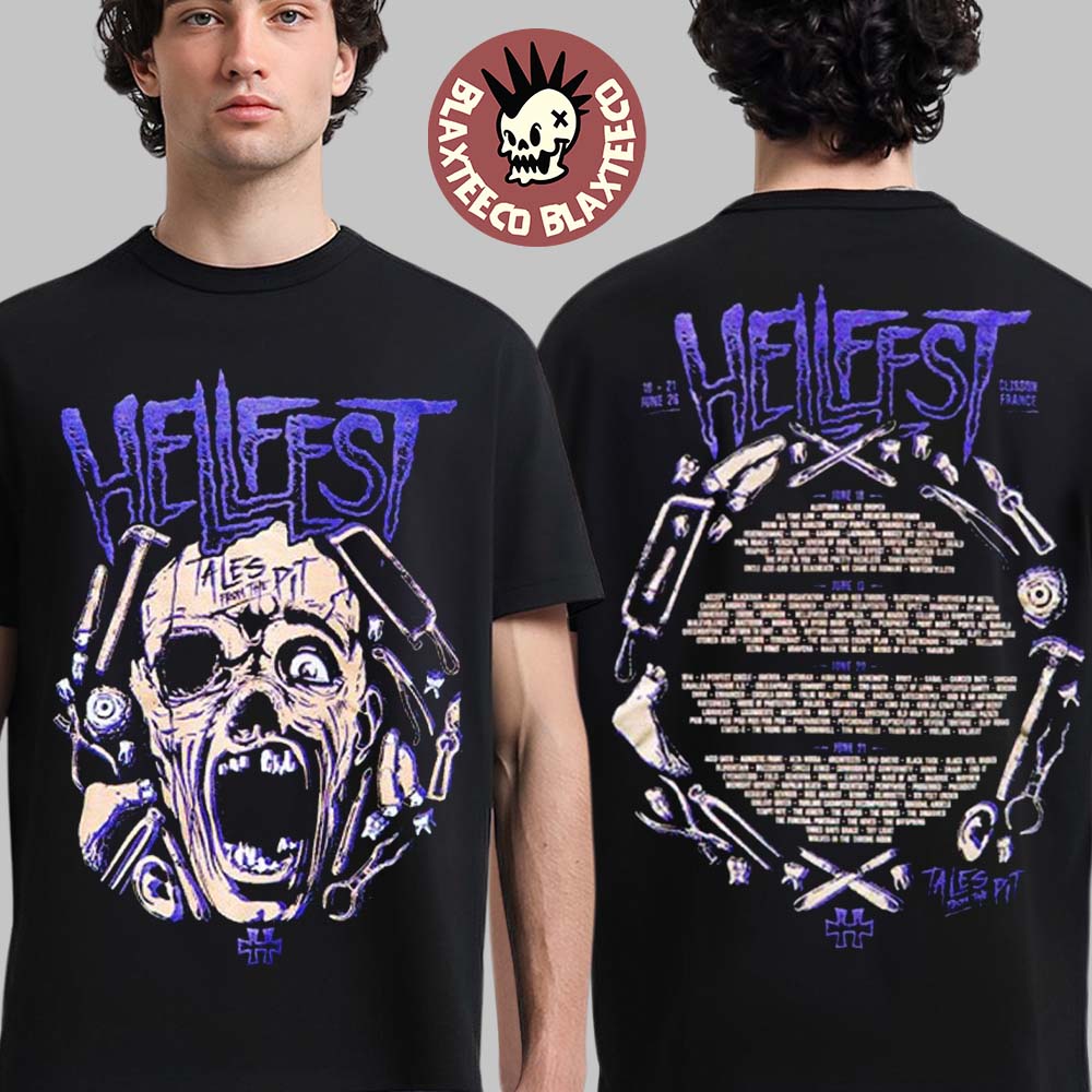 Hellfest 2026 Tales From The Pit Sanctuary Merch In Clisson France From June 18 To 21 2026 The Butcher T-Shirt