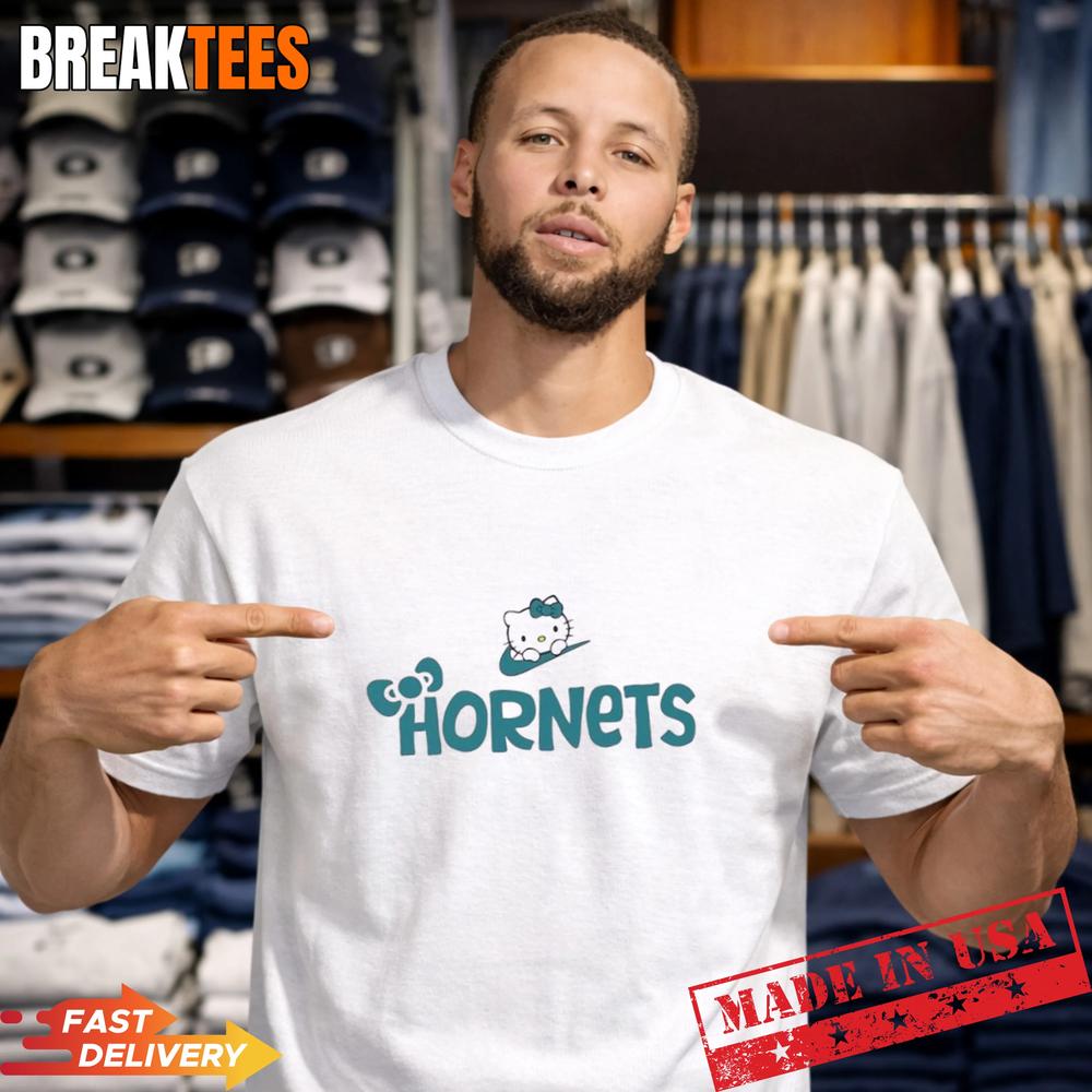 Hello Kitty Power x NBA Charlotte Hornets 2026 Shirt