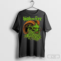 High On Fire Demonic Green Ram Monster Head Metal Band Shirt Tee