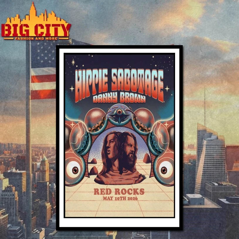 Hippie Sabotage 5.10.2026 Morrison CO Poster shirt