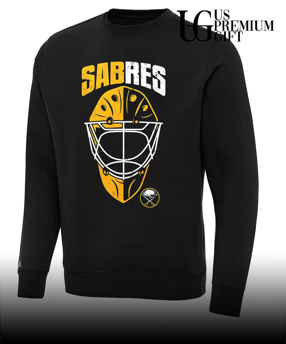 Hockey goalie mask Buffalo Sabres NHL Sabres shirt