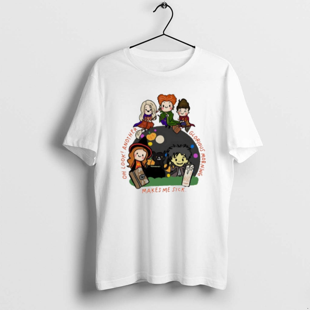 Hocus Pocus Oh Look Another Glorious Morning Makes Me Sick Cartoon T Shirts