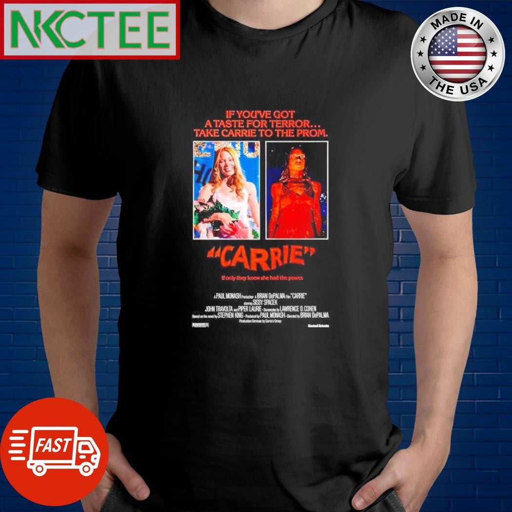 Horror film Carrie shirt