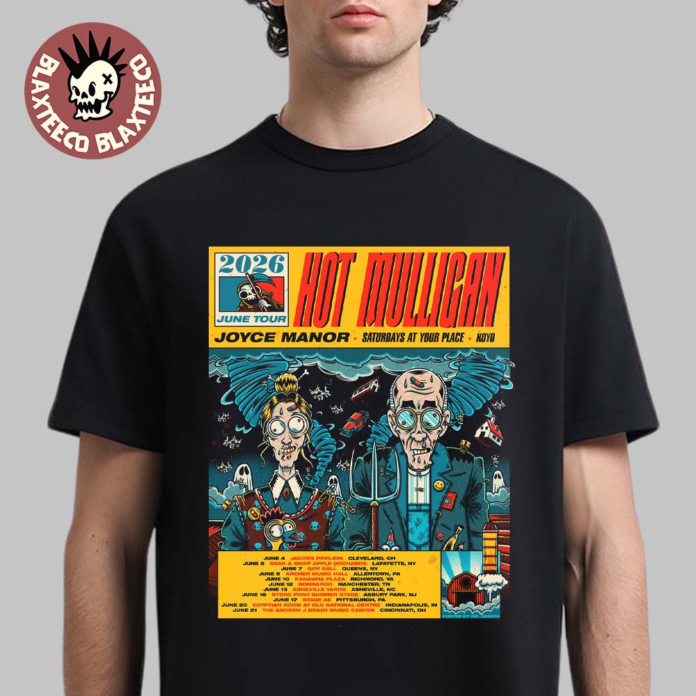 Mulligan 2026 June Tour North America Schedule Dates T-Shirt