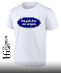 girls love the Dodgers shirt