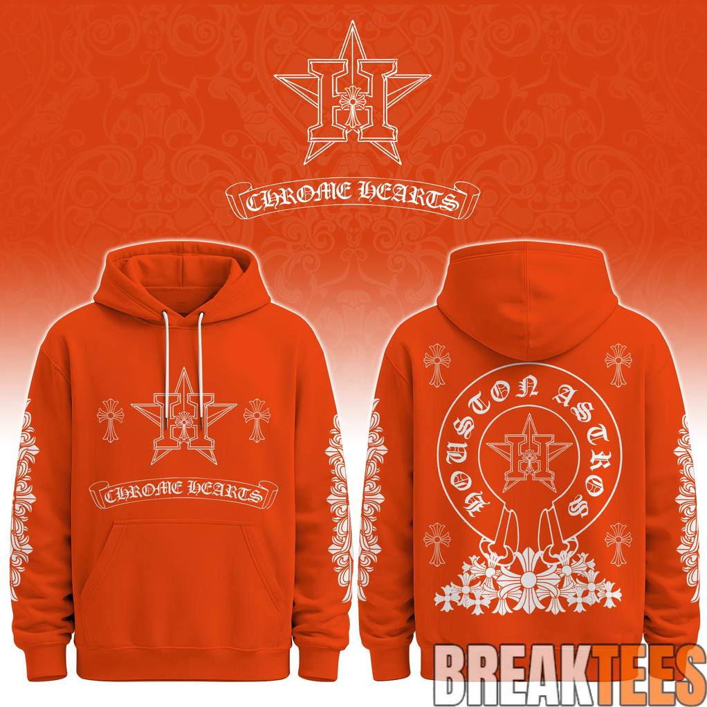 Houston Astros x Chrome Heart 2026 Special Hoodie