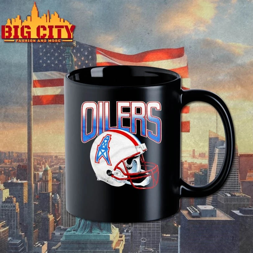Houston Oilers Gradient Helmet Shirt