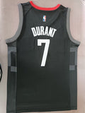 Houston Rockets #7 Kevin Durant Rockets 7 Black Style 3