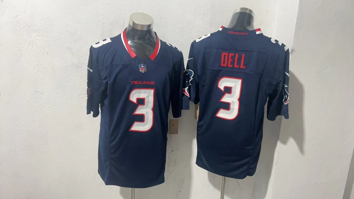 Houston Texans #3 Tank Dell Style 3