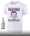 How many grams of protein are in a whiff of my girlfriend’s armpit shirt