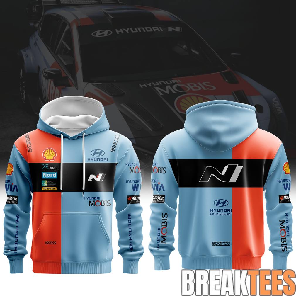 Huyndai Shell Mobis World Rally Team Special Hoodie